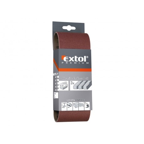 Végtelenített csiszolóvászon 75x533mm 3db/csomag