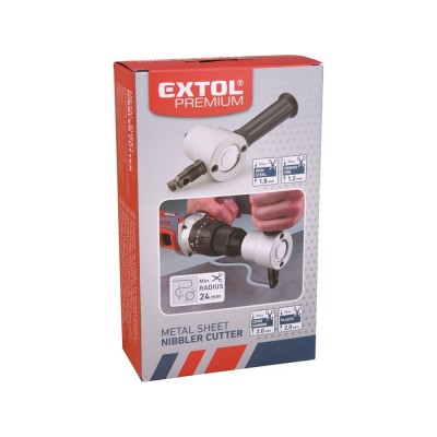 Lemezvágó/Lyukasztó fúrógéppel hajtható