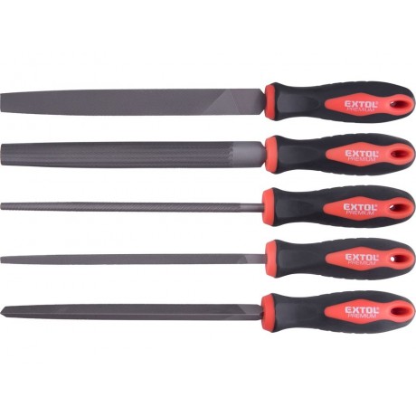 Fémreszelő klt.200mm 5db T12 acél Extol