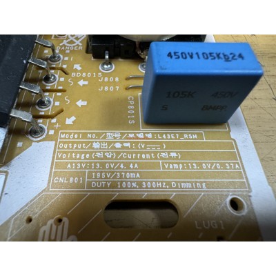 Tápegység L43E7_RSM (BN44-00947J)