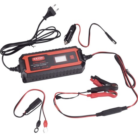 Akkutöltő, autós 2/4Amp