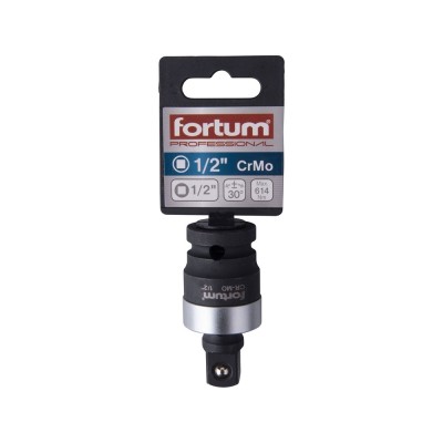 Dugókulcs adapter 1/2" gépi csuklós Fortum