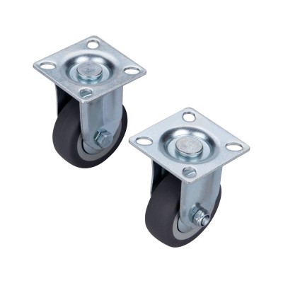 Készülékgörgő 50mm 2db szürke Extol