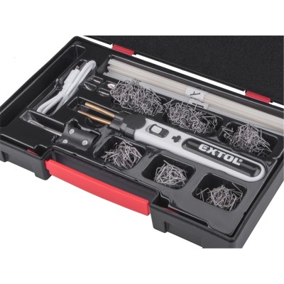 Akkus műanyag hegesztő és kapcsozó gép Extol