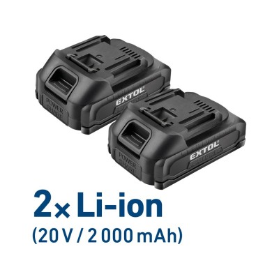 Akkus fúró-csavarozó 20V Li-ion