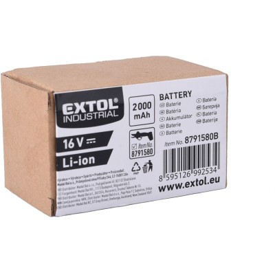 Tartalék Akku 16V 2000mAh