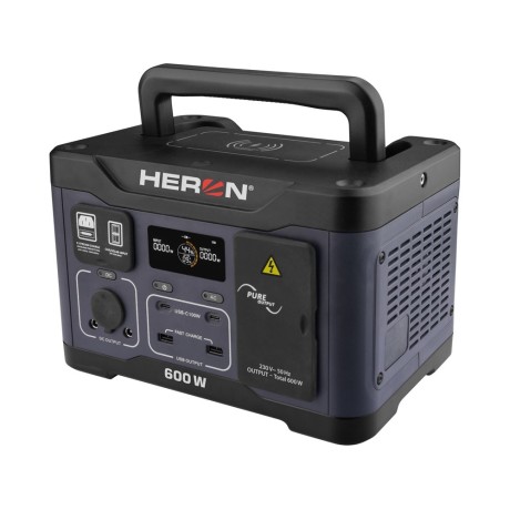 Hordozható áramforrás 600W 512Wh Heron