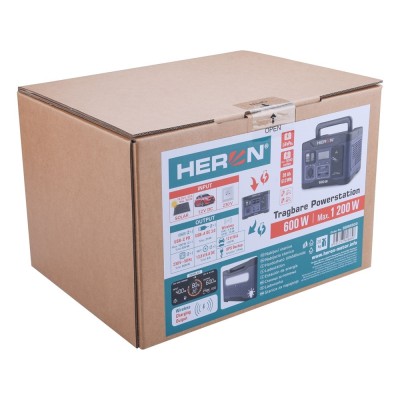Hordozható áramforrás 600W 512Wh Heron