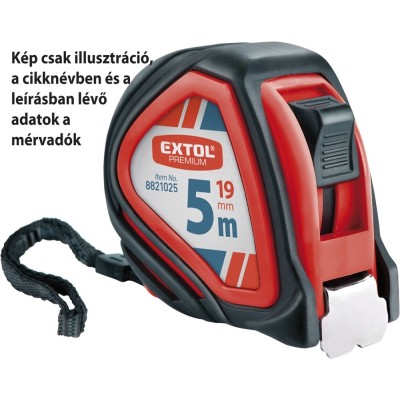 Mérőszalag gumis 1stoppos Extol