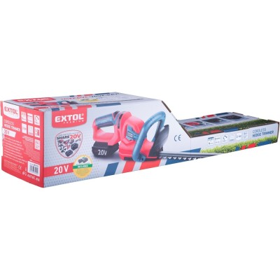 Akkus sövényvágó gép 20V 474mm AKKU ÉS TÖLTŐ NÉLKÜL Extol