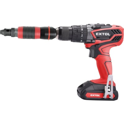 Adapter klt. fúrógéphez, szegecsekhez Extol