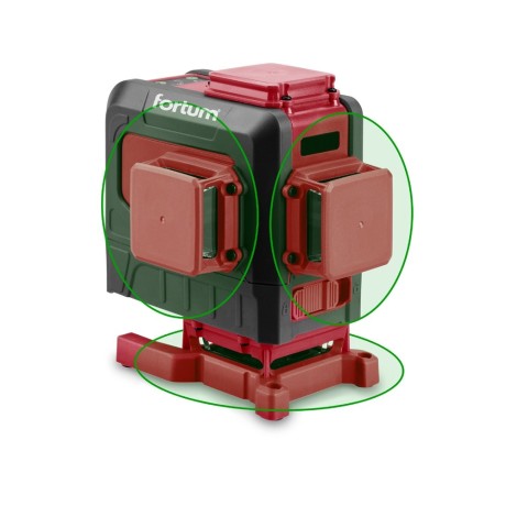 Automatikus lézeres vízszintező Zöld Fortum