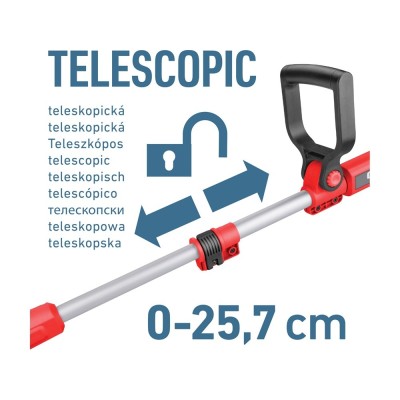 Akkus Fűszegélynyíró gép 20V Extol