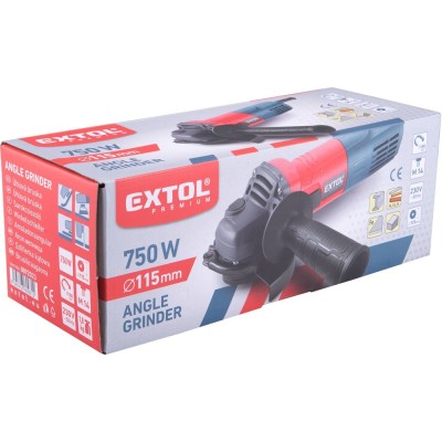Sarokcsiszológép 115mm 750W Extol