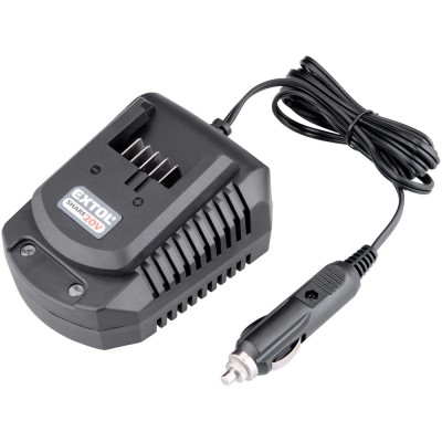 Akkutöltő szivargyújtóról 20V 12/2,2A  Extol