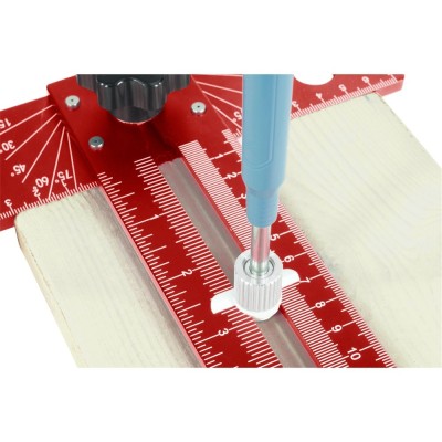 Asztalos T-vonalzó ALU 350x190mm Fortum