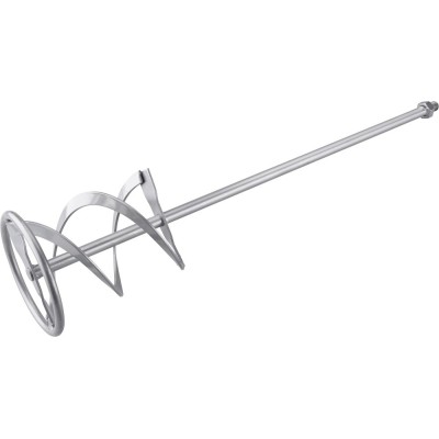 Festék-és habarcskeverő szár 600x140mm horganyzott