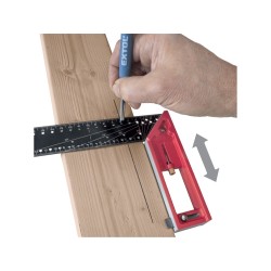 Asztalos L derékszög ALU/INOX 300mm Fortum