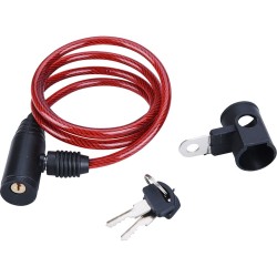 Kerékpárzár spirál