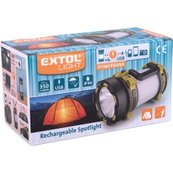 LED lámpa tölthető Li-ion akku 350Lm
