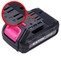 Tartalék Akku 12V Li-ion Extol Lady