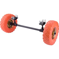 Gumikerék 2db tengellyel akkus talicskához Extol
