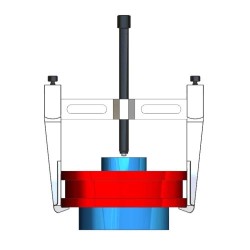2-körmös csapágylehúzó 9100 Forza