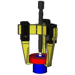 3-körmös csapágylehúzó 9000T Forza