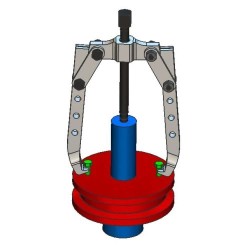 2-körmös csapágylehúzó 7300L önbeálló Forza