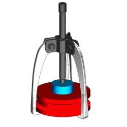 3-körmös csapágylehúzó 2740T könnyített központosított Forza