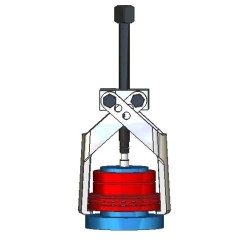 2-körmös csapágylehúzó 2640 keskeny pofás olló tipusú központosított Forza