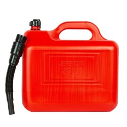 Üzemanyagkanna 20L műanyag piros 1320gr
