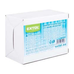 Akku adapter Extol Craft gépekhez és Share20V akkuhoz