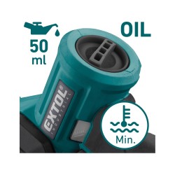 Akkus láncfűrészgép egykezes 20V