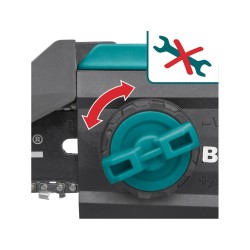 Akkus láncfűrészgép egykezes 20V