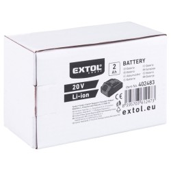 Tartalék Akku 20V 2000mA Li-ion