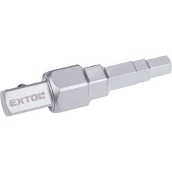 Radiátor kulcs, 1/2", 5 részes, 9,8-21mm, (25/64"-53/64"), 40Cr