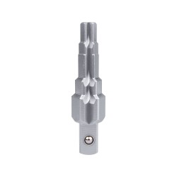 Radiátor kulcs, 1/2", 5 részes, 9,8-21mm, (25/64"-53/64"), 40Cr