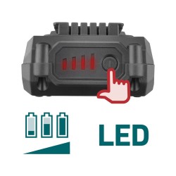 Akkus Dekopír fűrészgép 20V Li-ion AKKU és  TÖLTŐ NÉLKÜL