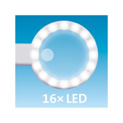 Nagyító LED Lámpa kézi Extol