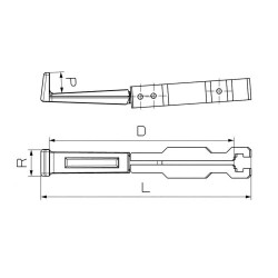 Pofák fix lehúzókhoz 2400L-2400LT  Forza