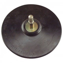 Gumitányér tépőzáras 125mm vékony