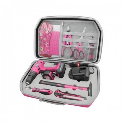 Akkus ütvefúró, 12V, Extol Lady