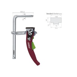 Szorító Clamp MOD:TPAL