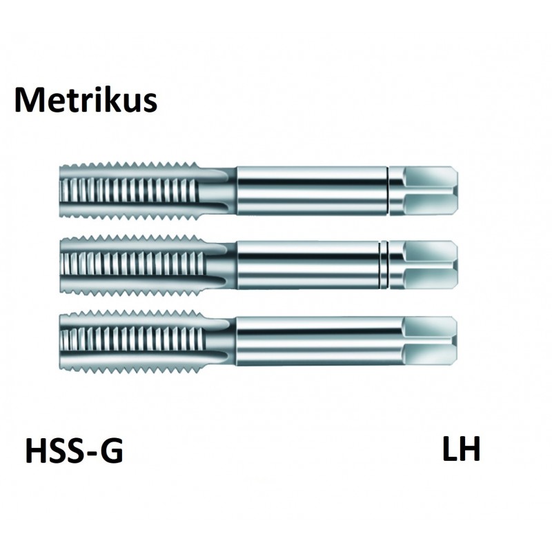Metrikus (normál) Kézi menetfúró klt. HSS-G Balos Metrikus (normál) Kézi menetfúró klt. HSS-G Balos
