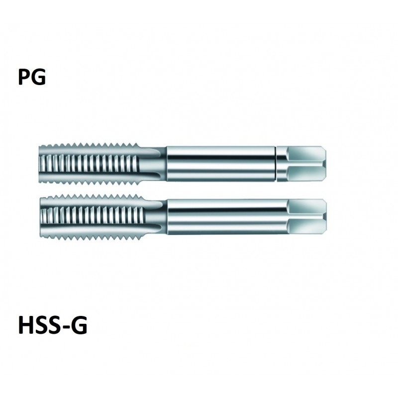 PG kézi menetfúró klt. HSS-G PG kézi menetfúró klt. HSS-G