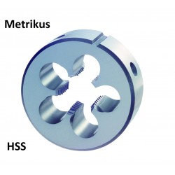 Metrikus (normál) Menetmetsző HSS DIN223