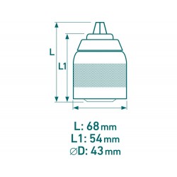 Gyorstokmány 2-13mm Extol