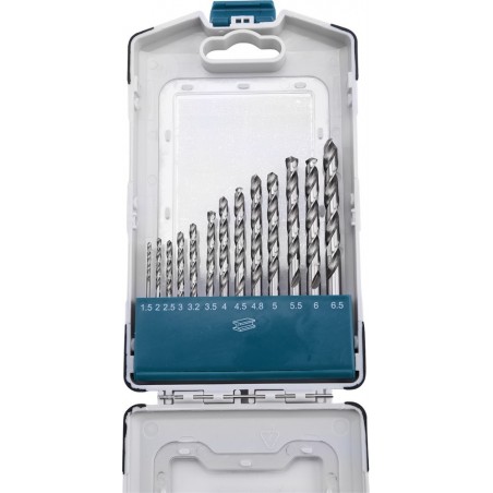 Fémcsigafúró klt. 1-10mm 19r.