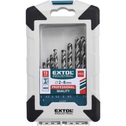 Fémcsigafúró klt. 1-10mm 19r.